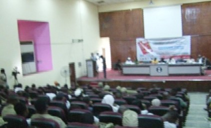 A full hall during the colloquium