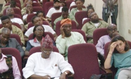 The audience at the colloquium