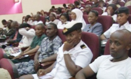 The audience at the colloquium