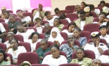 The audience at the colloquium